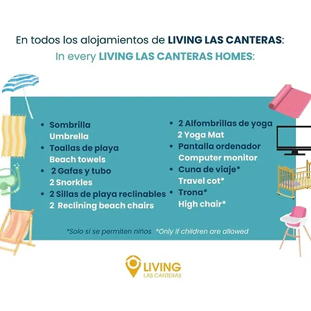 Apartamento Living Canteras Homes - Workout & Free Bikes Las Palmas de Gran Canárias